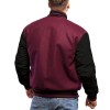 Maroon Wool Body & Black Sleeves Letterman Jacket